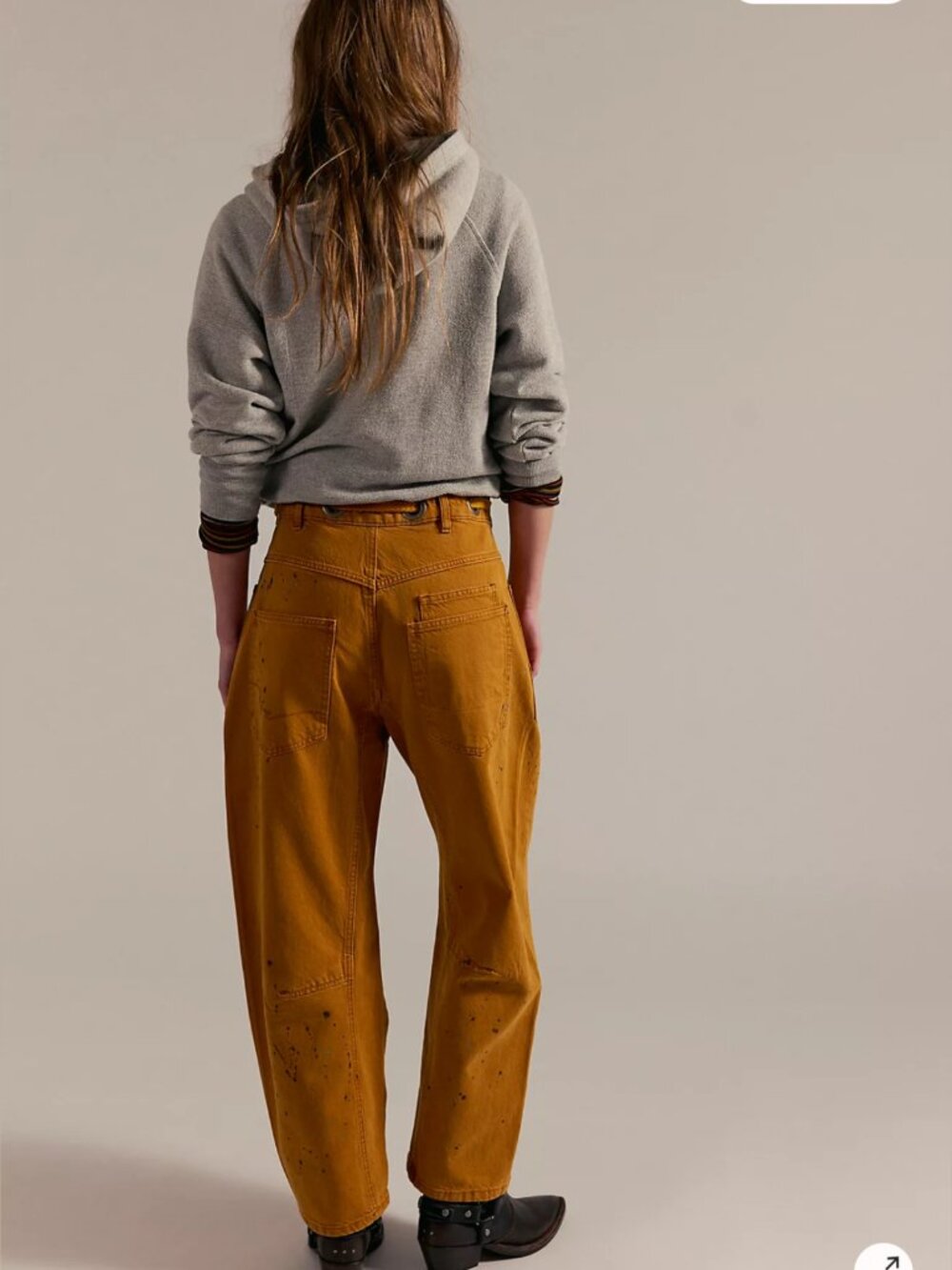 We The Free Moxie Pull On Barrel Jeans - Picture 2 of 8